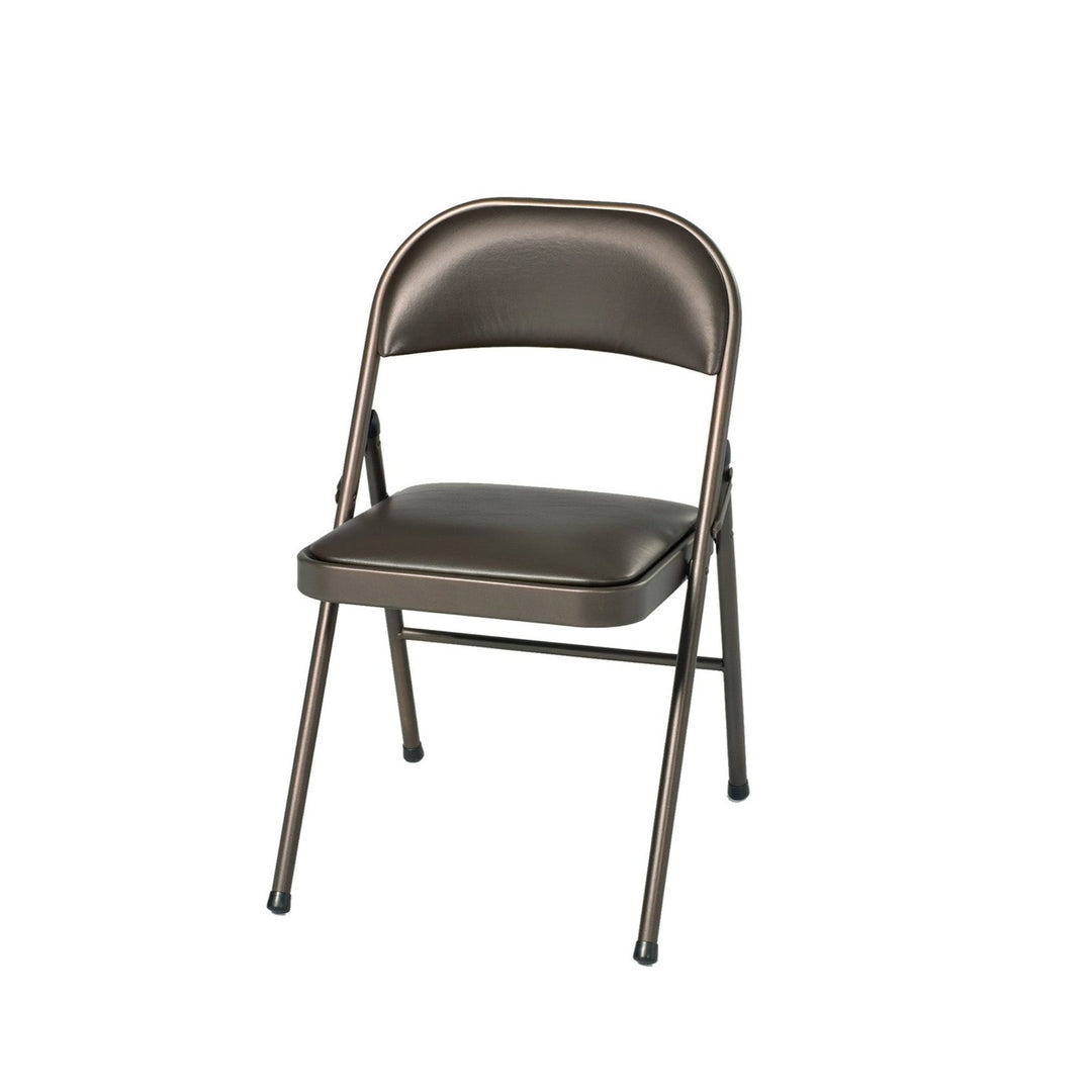 Upholstered Steel Folding Chair