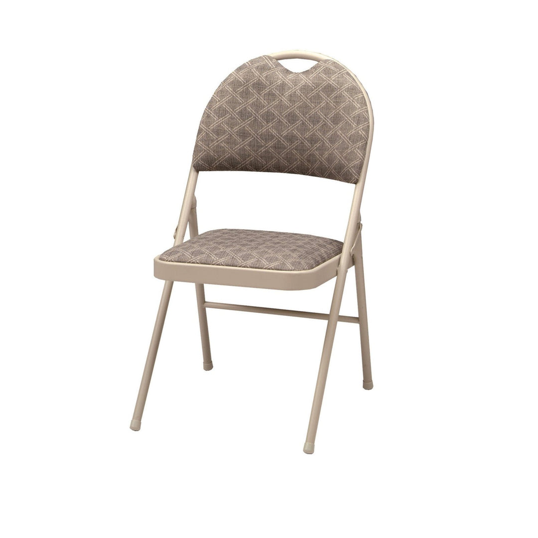 Upholstered Steel Folding Chair