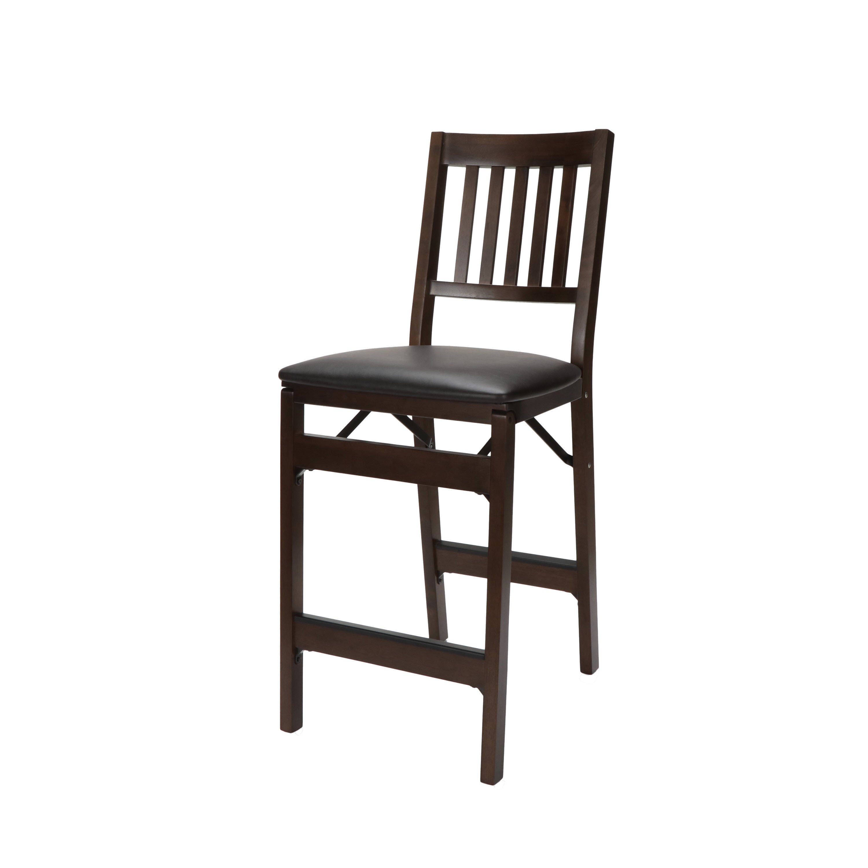Arts and Crafts Folding Counter Stool (Set of 2) – Stakmore - Main Image