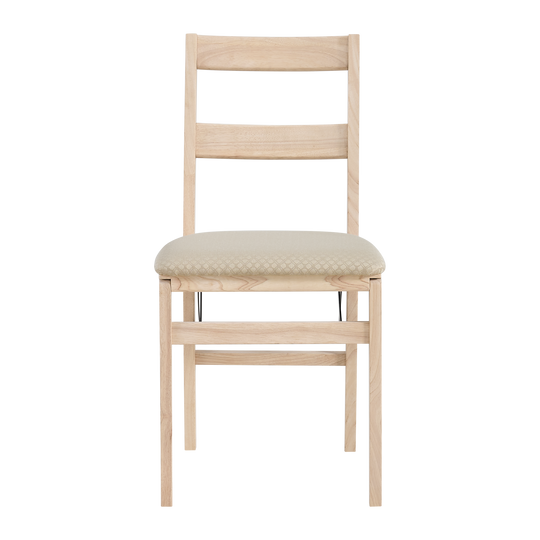 Unfinished Folding Chair Classic Slat Back