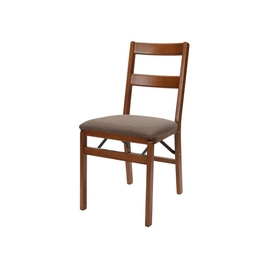 Classic Slat Back Folding Chair (Set of 2)