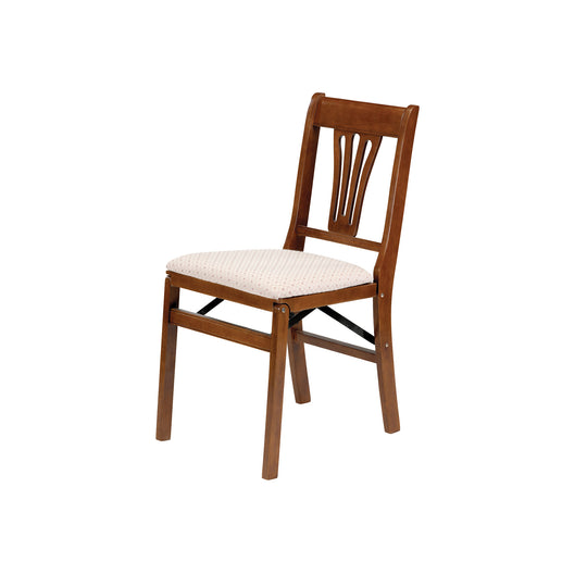 Classic Urn Back Folding Chair (Set of 2)