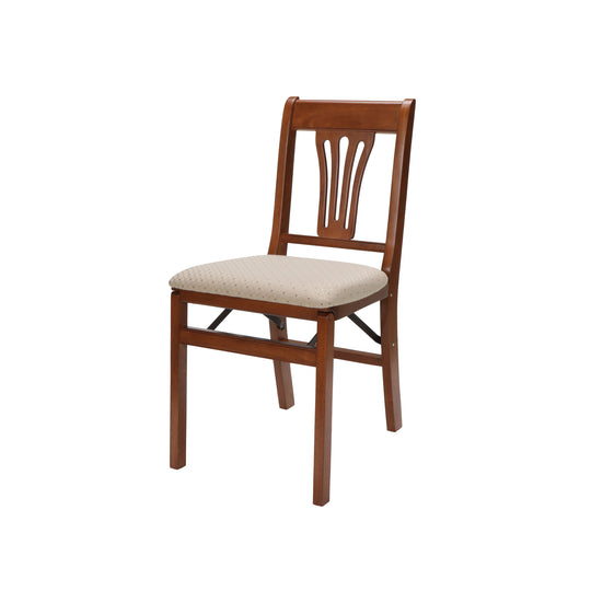 Classic Urn Back Folding Chair (Set of 2)