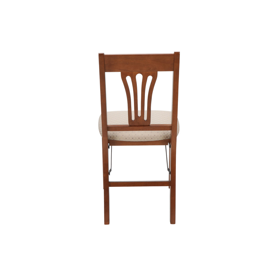 Classic Urn Back Folding Chair (Set of 2)