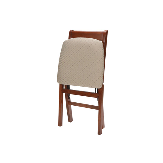 Classic Music Back Folding Chair (Set of 2)