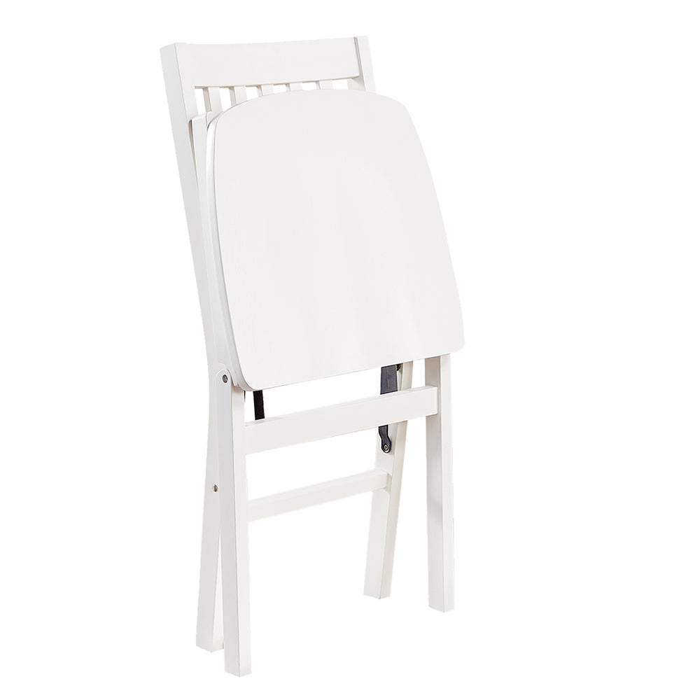 Solid Wood Folding Chair (Set of 2)