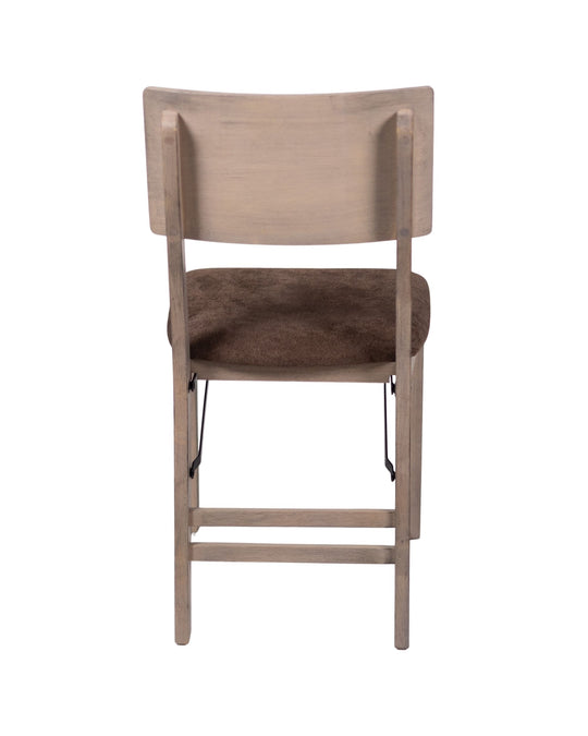 Classic Comfort Curve Back Folding Chair, Driftwood Bravado Aztec (Set of 2)