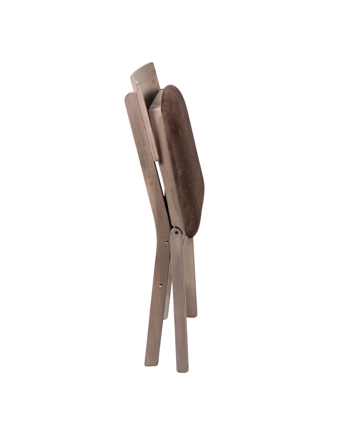Classic Comfort Curve Back Folding Chair, Driftwood Bravado Aztec (Set of 2)