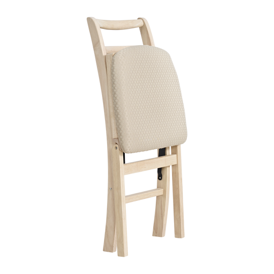 Unfinished Folding Chair Shaker Back