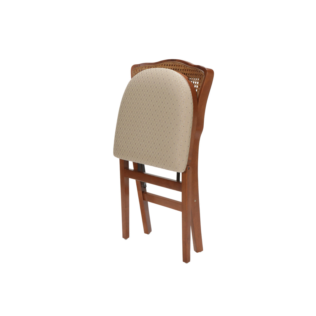 French Cane Folding Chair (Set of 2)