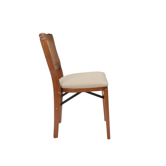 French Cane Folding Chair (Set of 2)