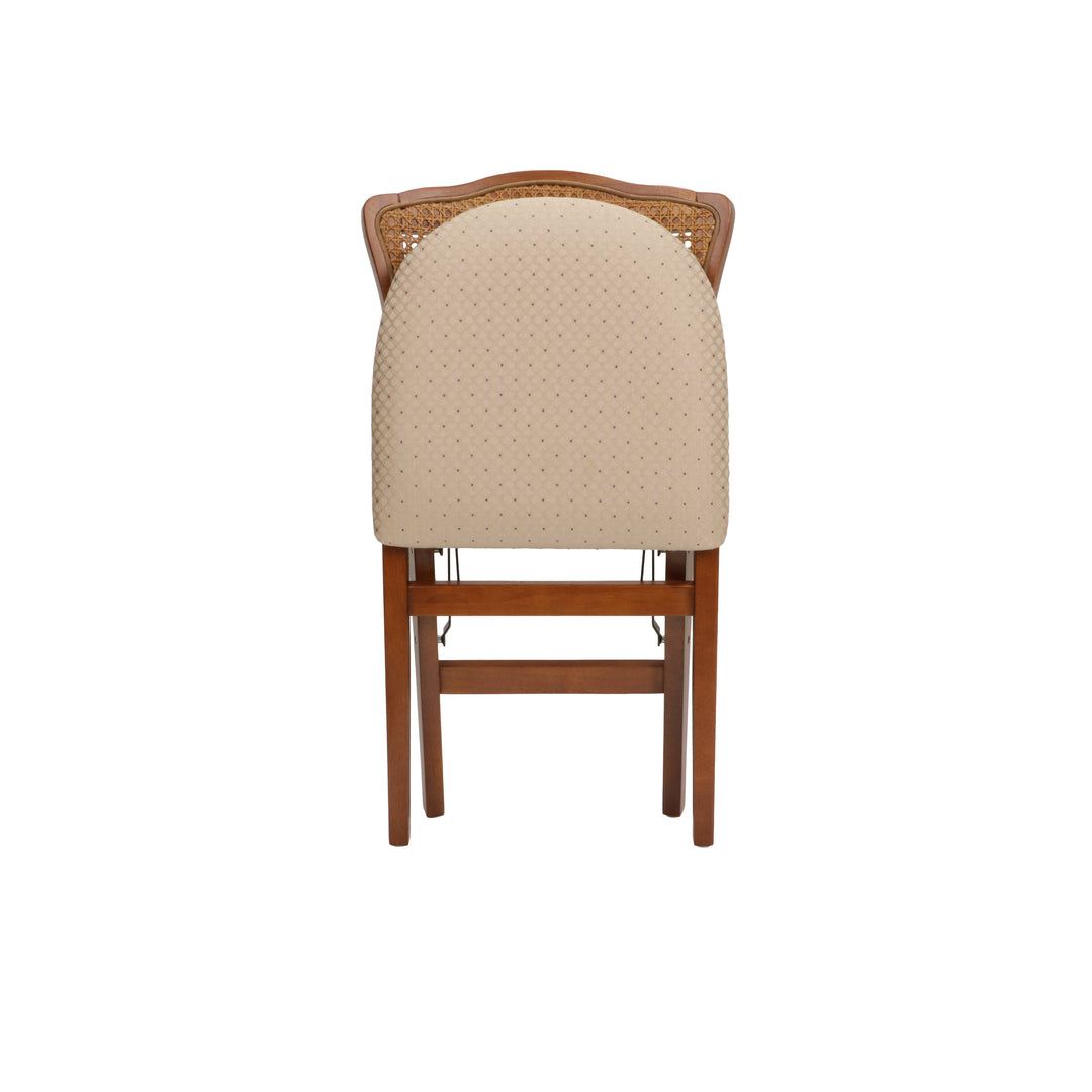 French Cane Folding Chair (Set of 2)