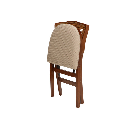 French Cane Folding Chair (Set of 2)