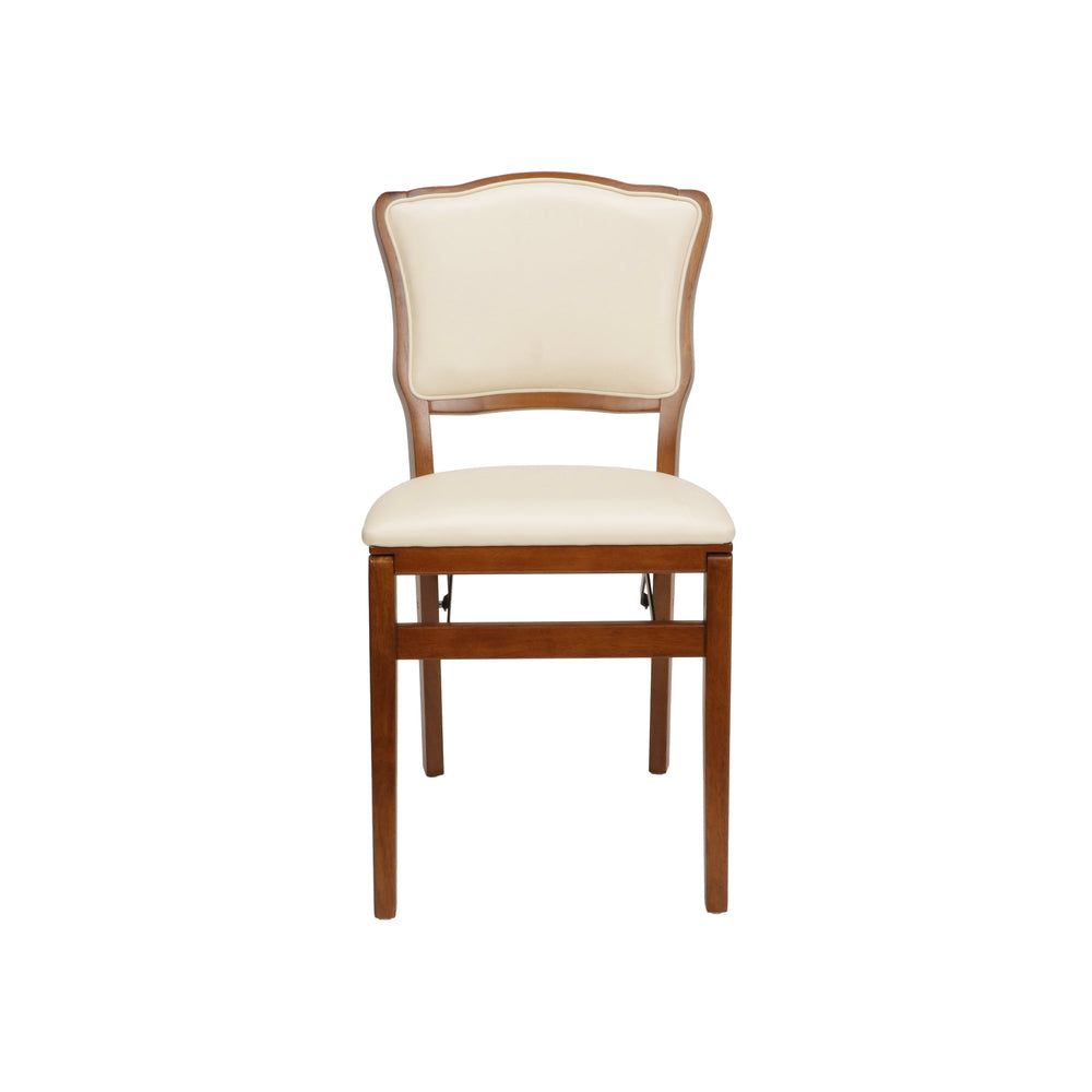 French Upholstered Folding Chair (Set of 2)