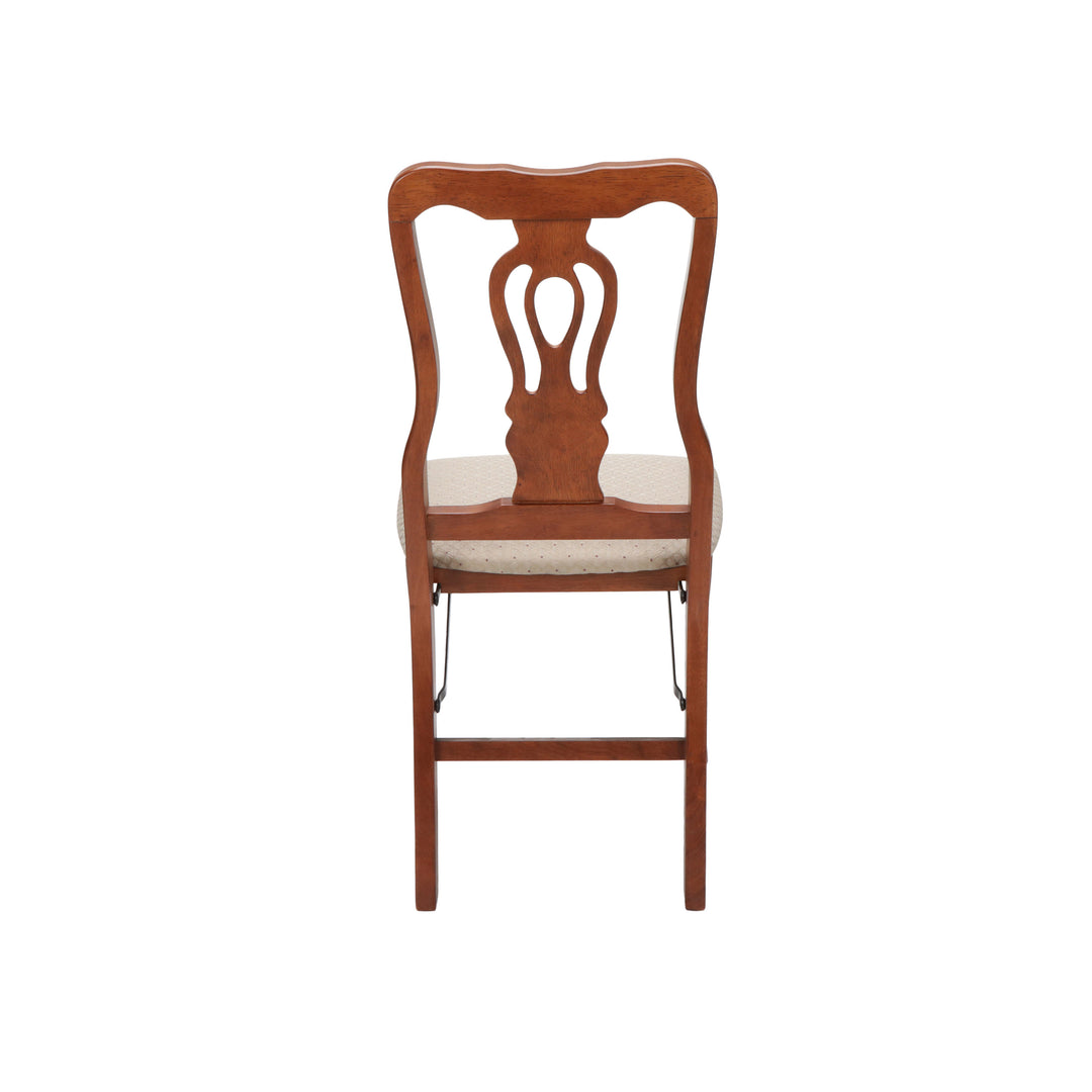 Chippendale Back Folding Chair (Set of 2)