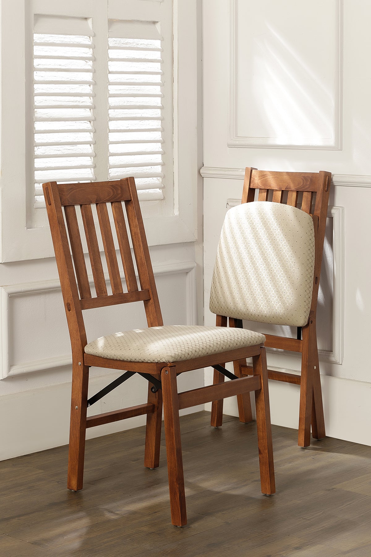 Arts and Crafts Folding Chair (Set of 2) – Stakmore