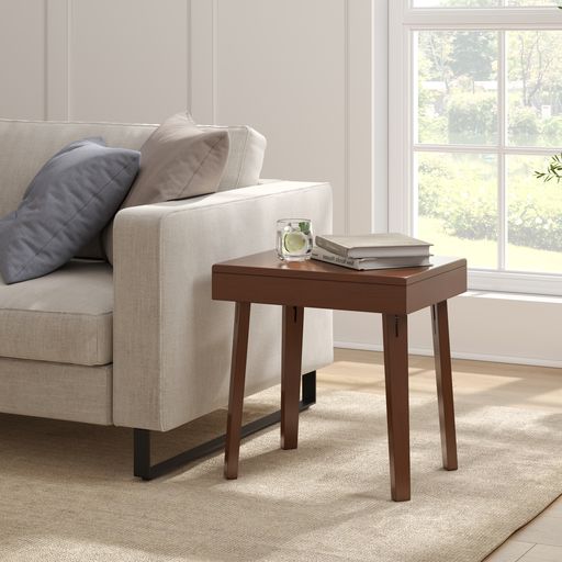Folding Occasional Table, Fruitwood