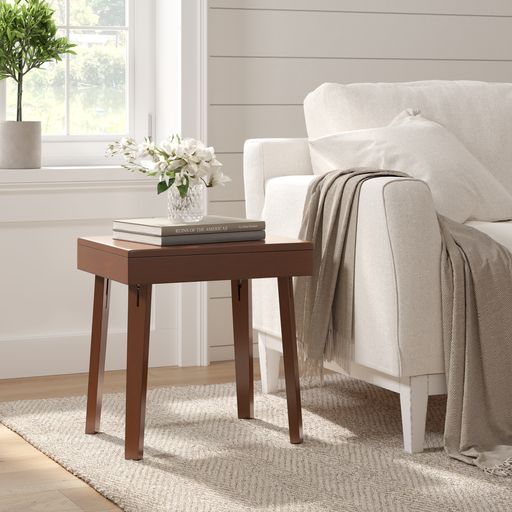 Folding Occasional Table, Fruitwood