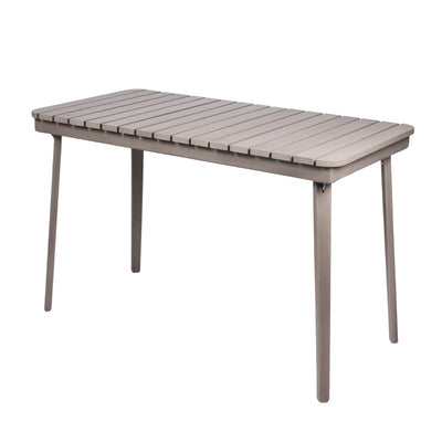 Outdoor Utility Folding Table, Gray