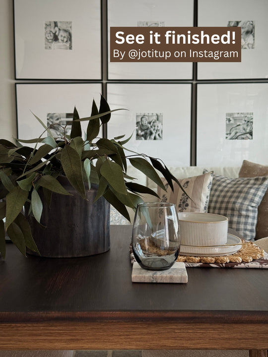 Unfinished Straight Edge Folding Table