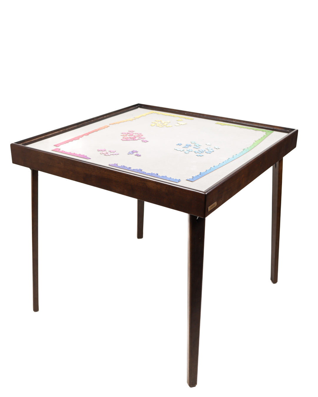 Folding Puzzle Table, Espresso